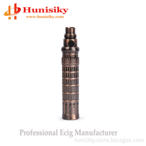 Mechanical E-cig Mod Pisa Battery